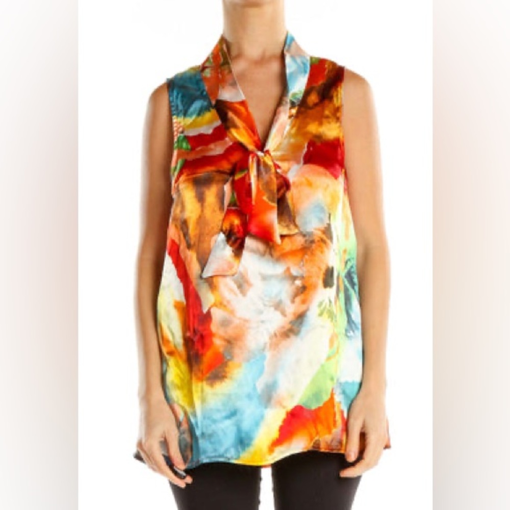 Lapis Multicolor Sleeveless Blouse